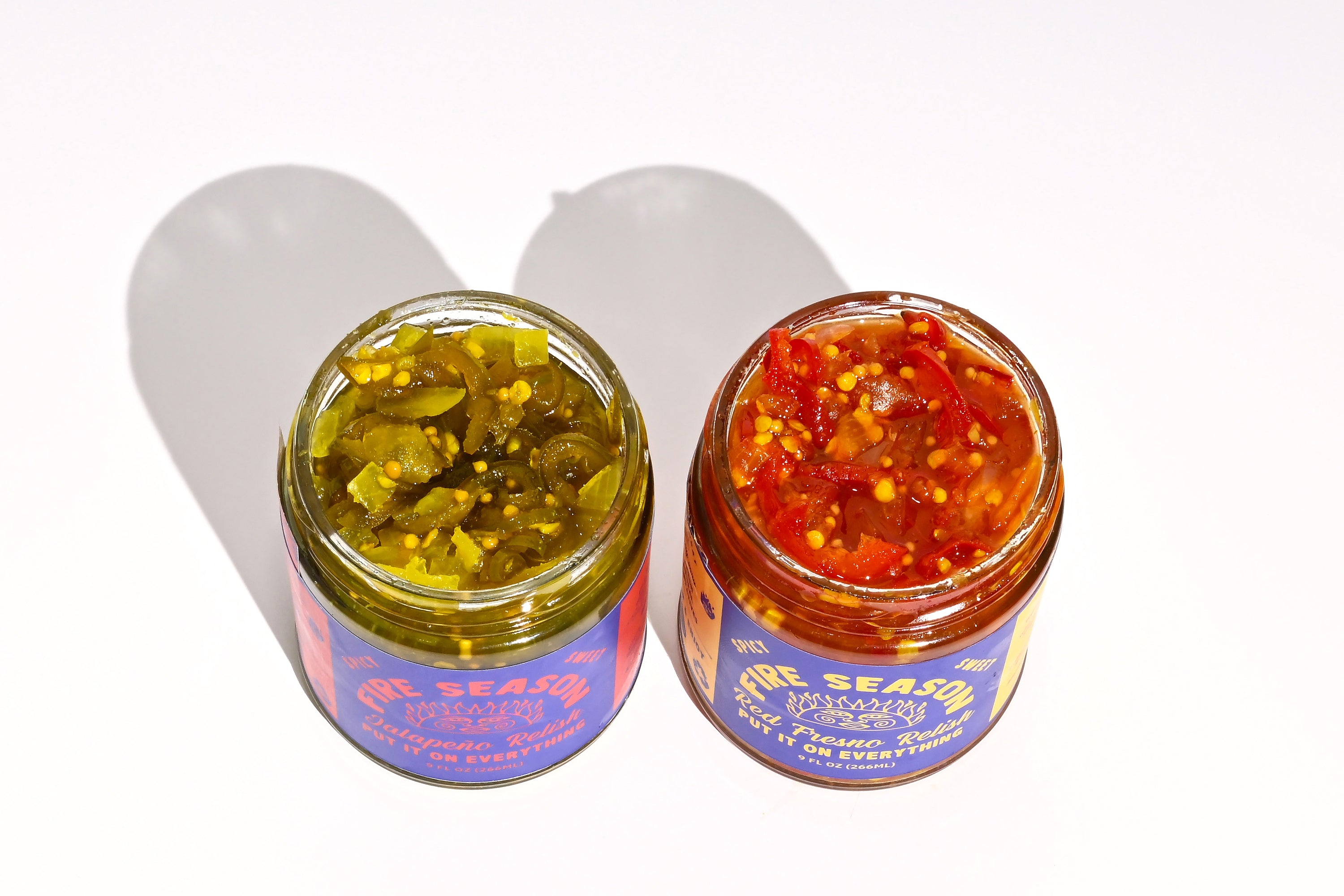 Jalapeño Relish + Red Fresno Relish Mix Pack
