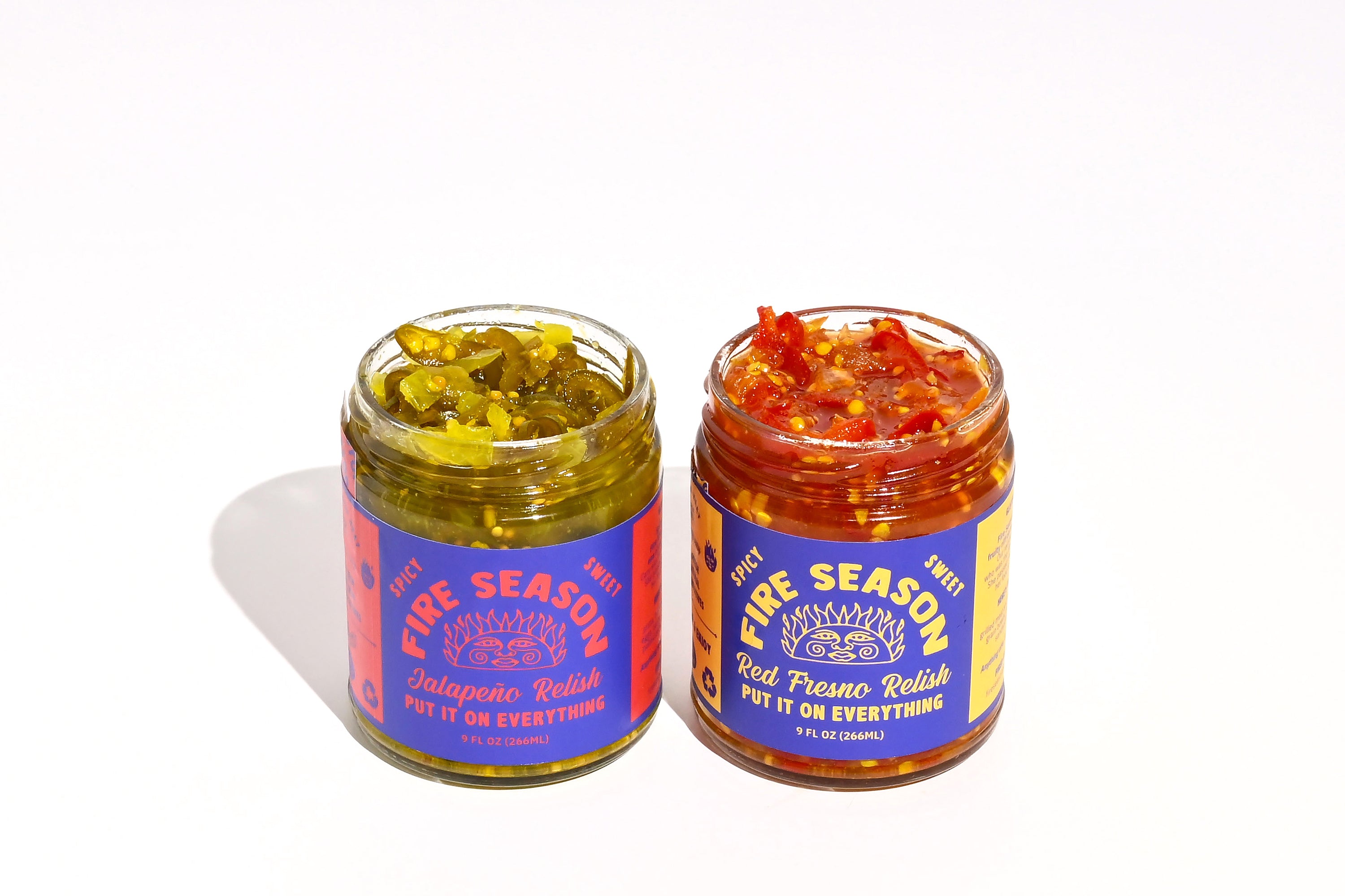 Jalapeño Relish + Red Fresno Relish Mix Pack